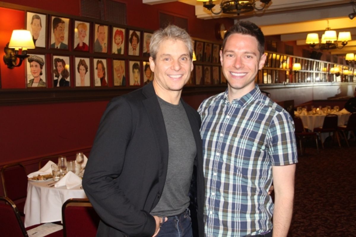 Alex Sanchez and Tim Federle at 