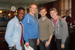 Delius Doherty, Daxton Bloomquest, Scott Barnhardt and Jeff Heimbrock @ BroadwayWorld Delius Doherty, Daxton Bloomquest, Scott Barnhardt and Jeff Heimbrock Photo