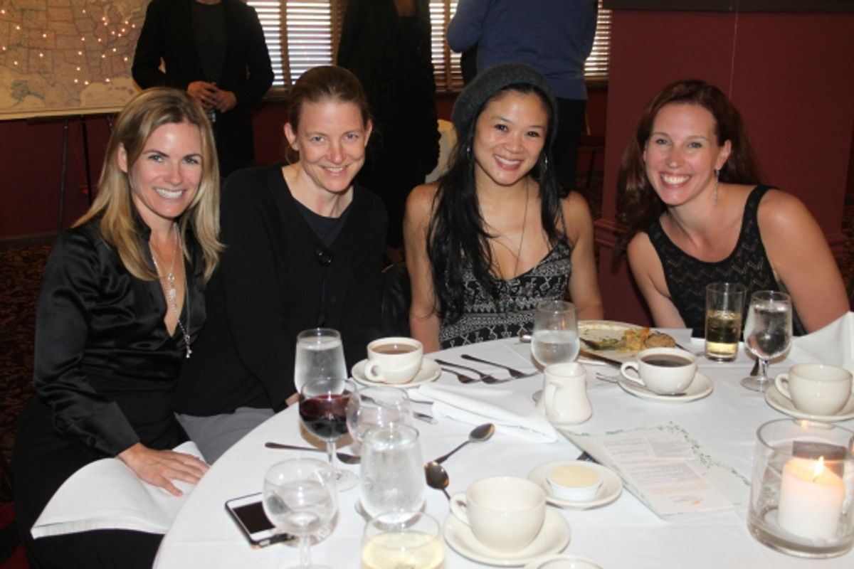 Jennie Ford, Maline Schjoenning, Kristen Faith Oei and Jessica McRoberts at 
