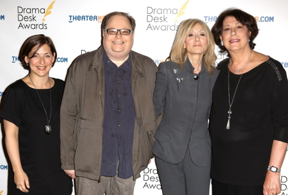 Mandy Greenfield, Richard Greenberg, Judith Light and Lynne Meadow  at 