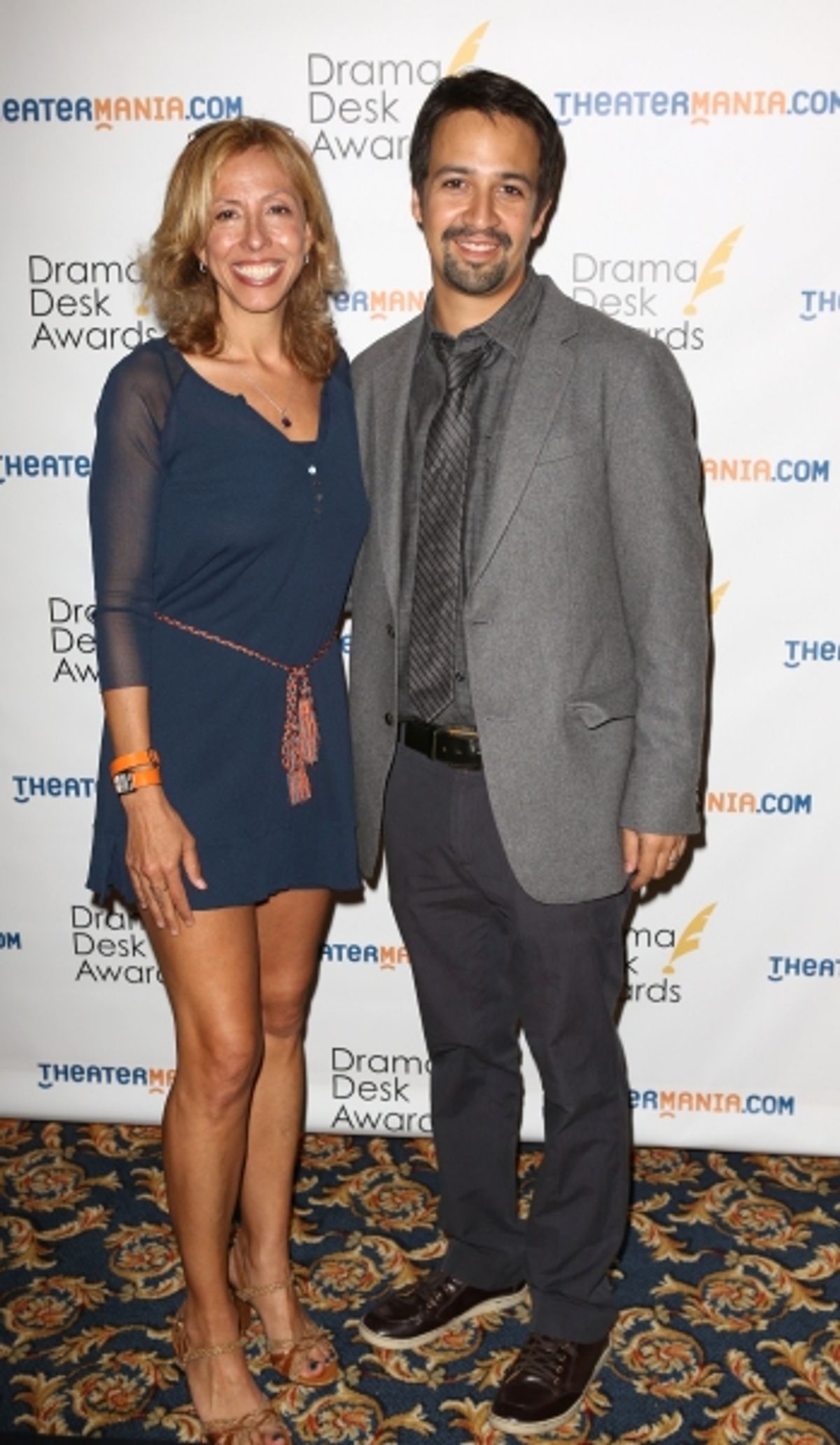 Amanda Green, Lin-Manuel Miranda  at 