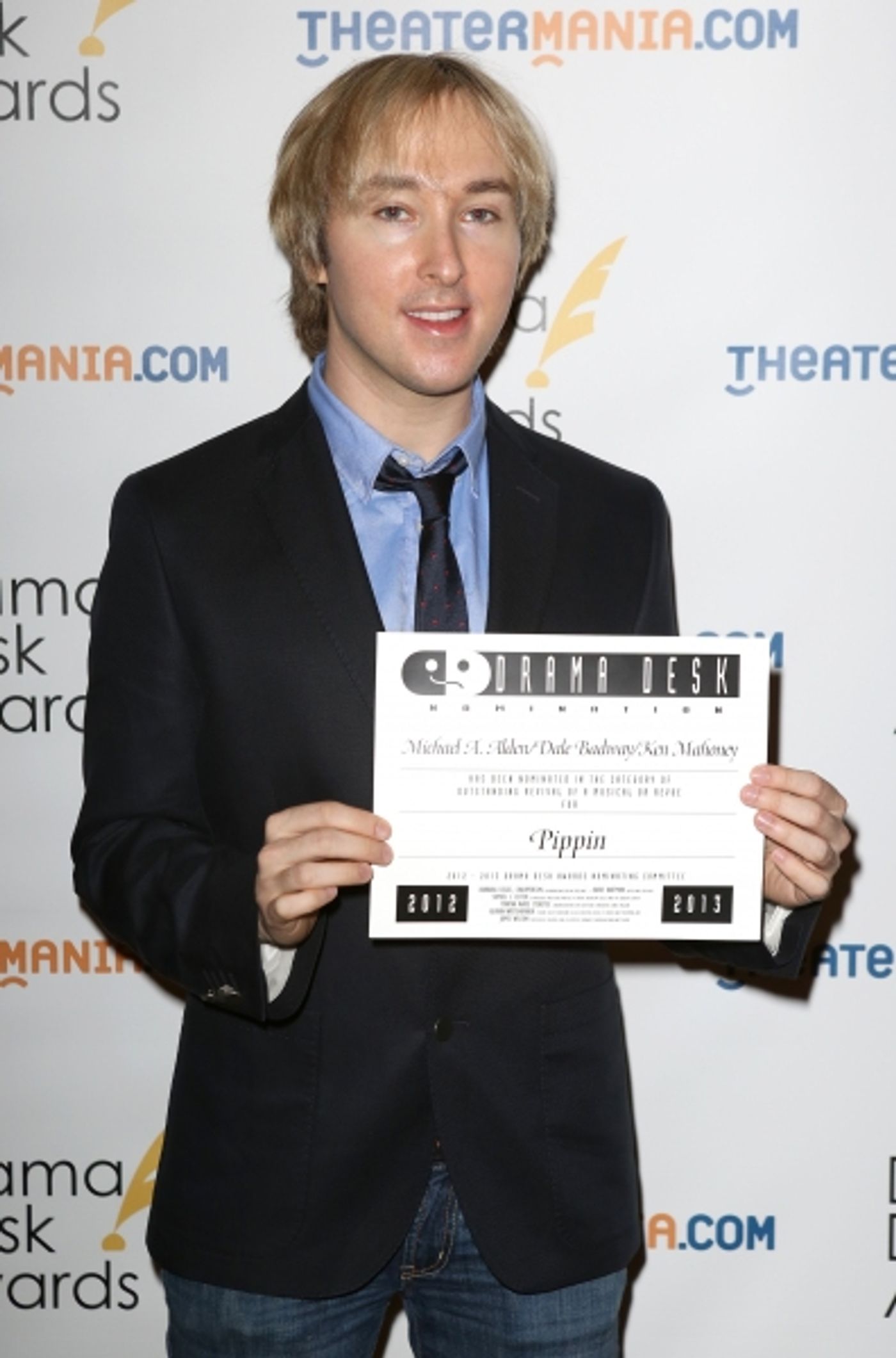 Photo Coverage: 2013 Drama Desk Reception Arrivals - The Men! Image
