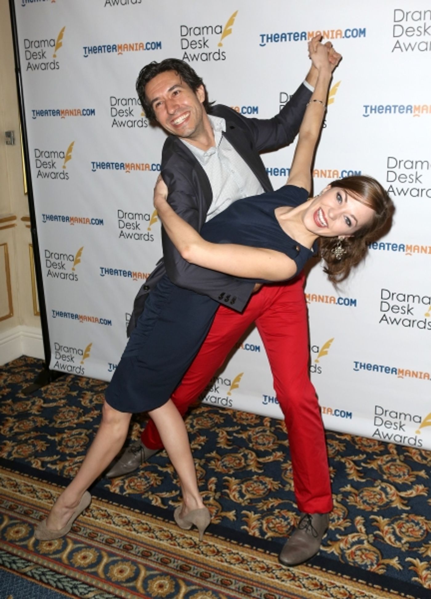 Photo Coverage: 2013 Drama Desk Reception Arrivals - The Men! Image