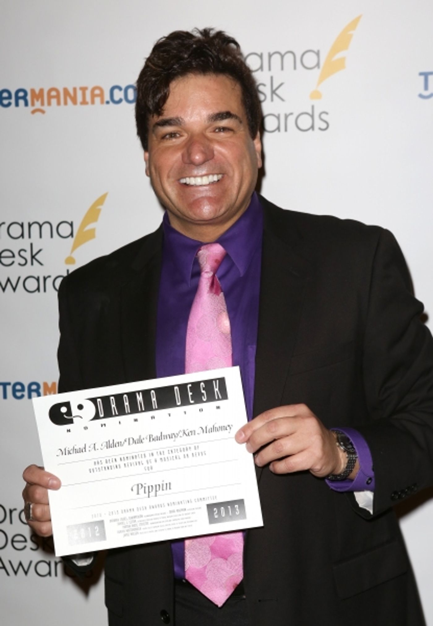 Photo Coverage: 2013 Drama Desk Reception Arrivals - The Men! Image