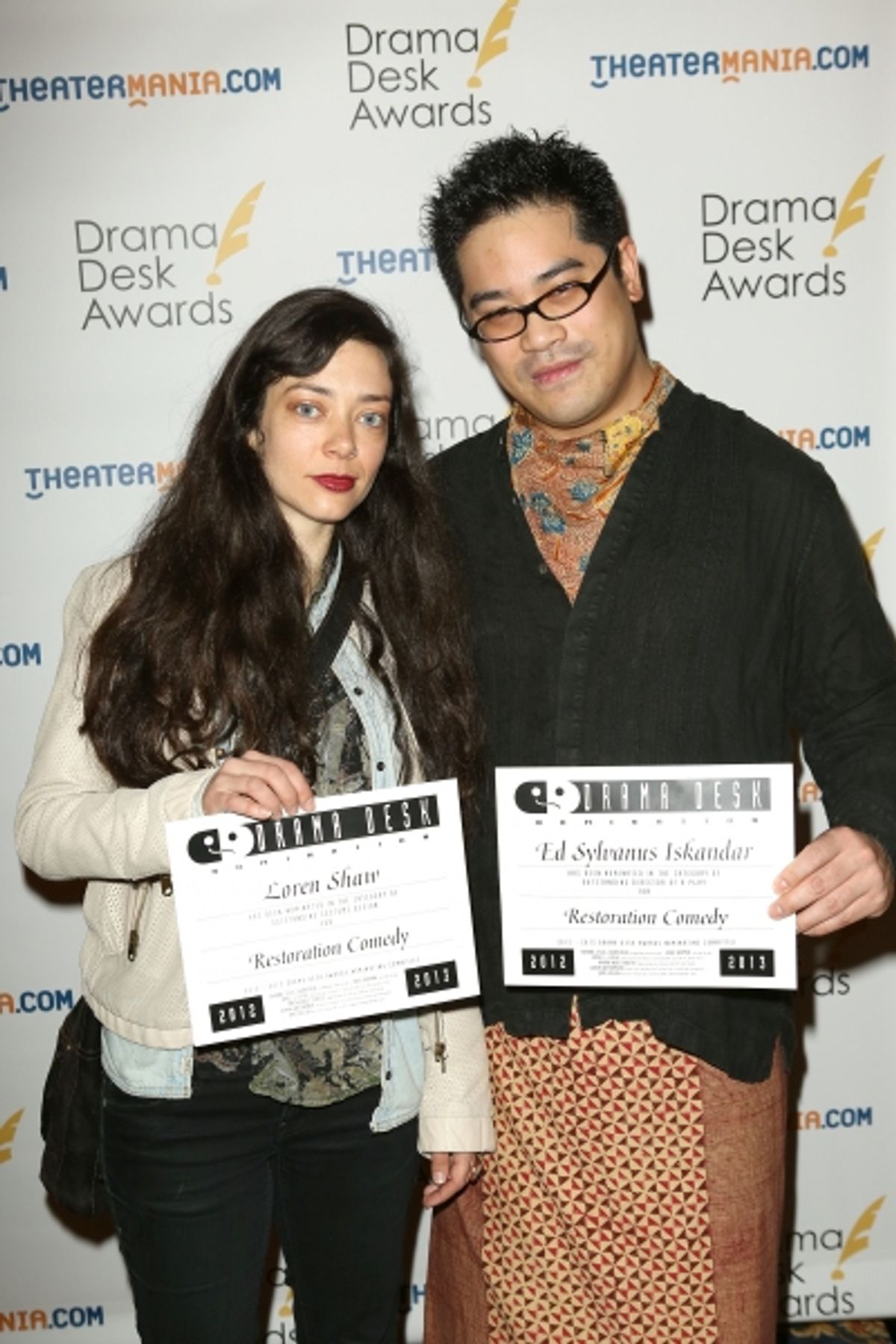 Loren Shaw, Ed Sylvanus Iskandar  at 