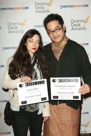 Loren Shaw, Ed Sylvanus Iskandar @ BroadwayWorld Loren Shaw, Ed Sylvanus Iskandar Photo