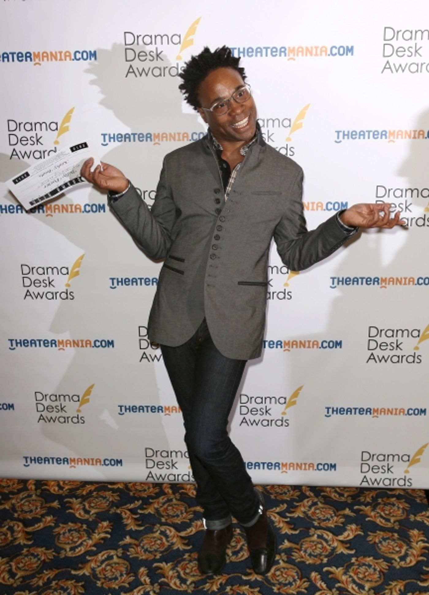 Photo Coverage: 2013 Drama Desk Reception Arrivals - The Men! Image