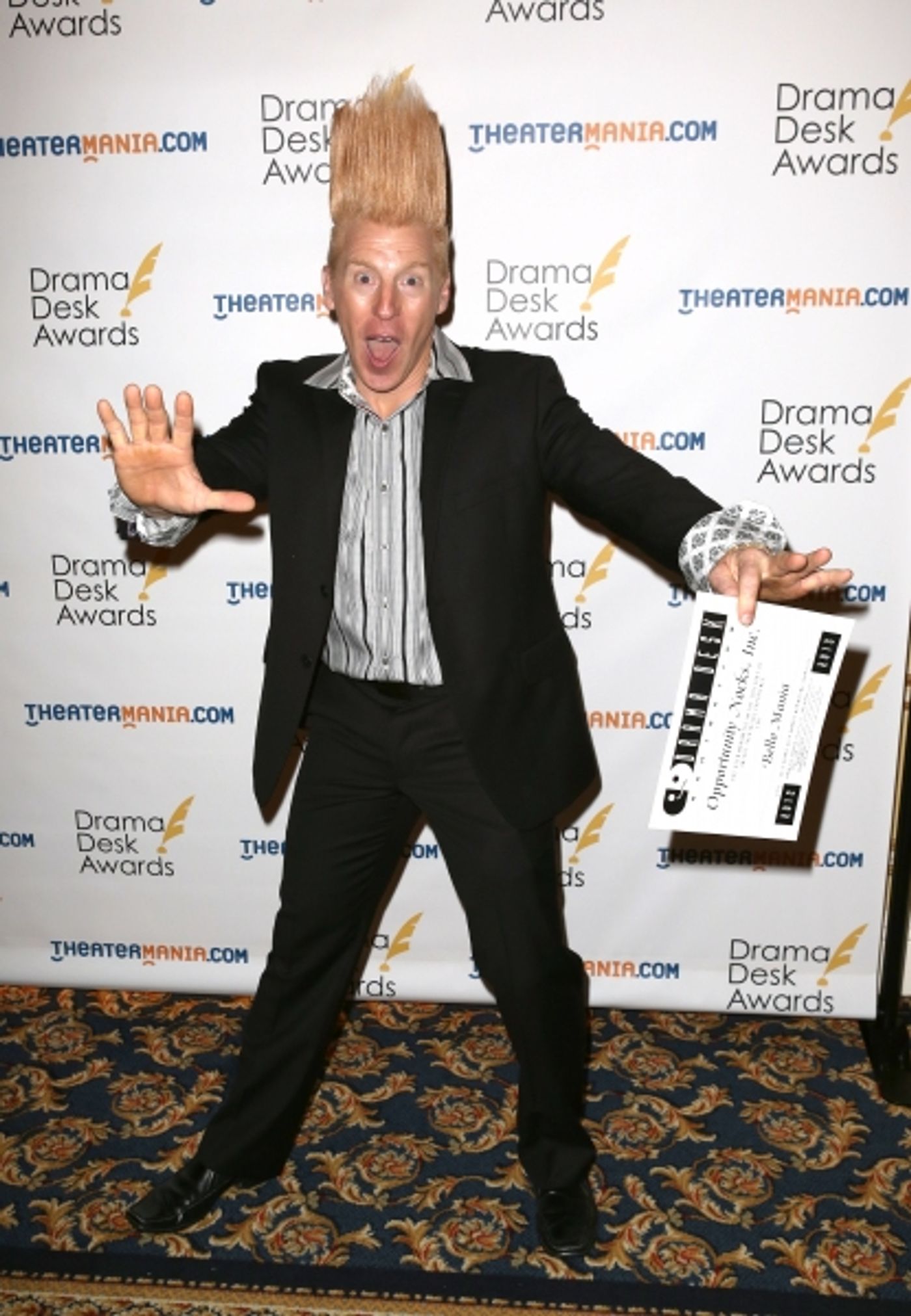 Photo Coverage: 2013 Drama Desk Reception Arrivals - The Men! Image