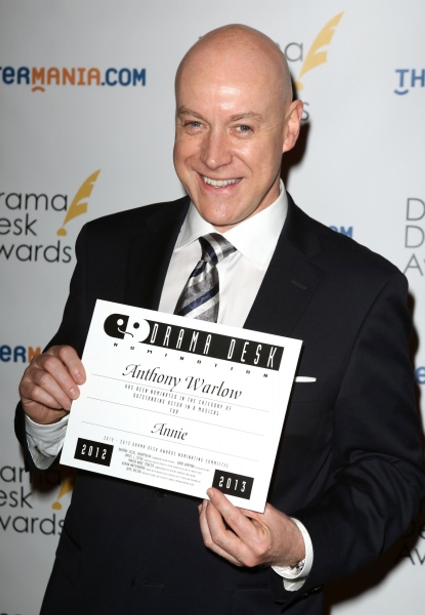 Photo Coverage: 2013 Drama Desk Reception Arrivals - The Men! Image