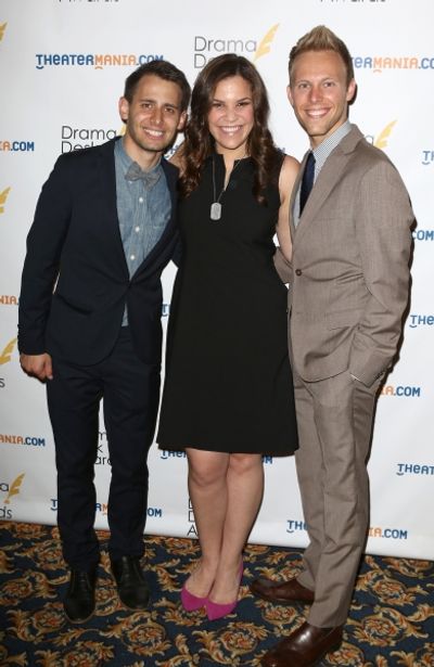 Lindsay Mendez, Justin Paul, Benj Pasek  Photo