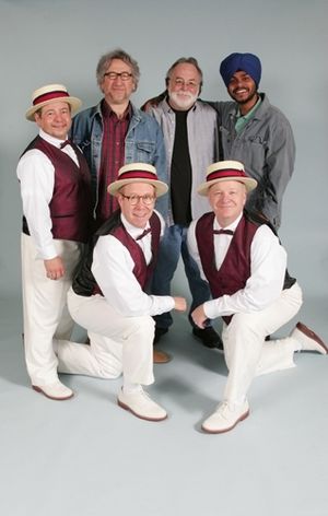 Danny Rutigliano, Wally Dunn, DC Anderson and Rohan Kymal with the writers of Goodspe Photo