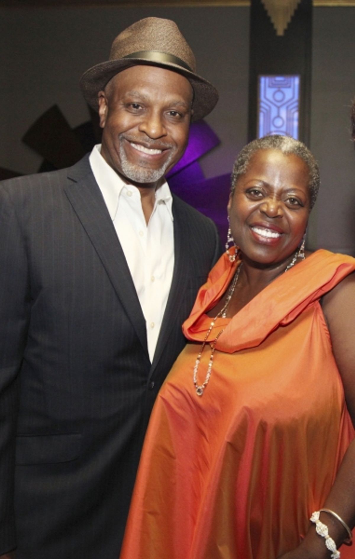 James Pickens, Jr. and cast member Lillias White at 