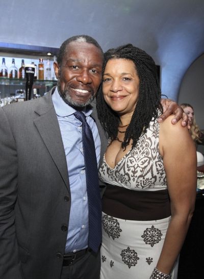 John Douglas Thompson and Kathryn Bostic Photo