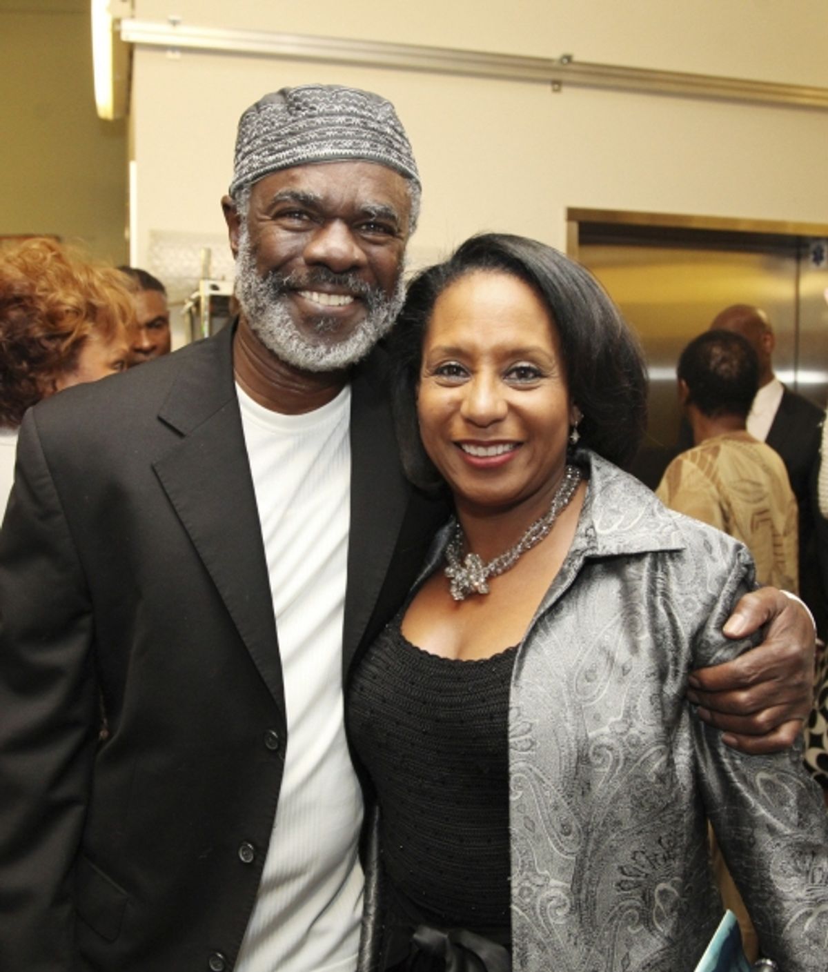 Cast member Glynn Turman and wife Jo-An Turman at 