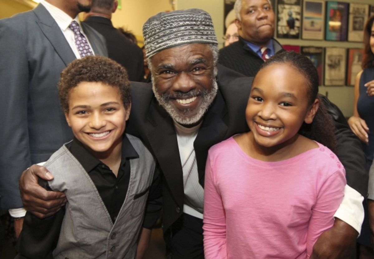 Cast members Nathaniel James Potvin, Glynn Turman and Skye Barrett at 