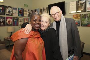 Lillias White, Marilyn Bergman and Alan Bergman Photo