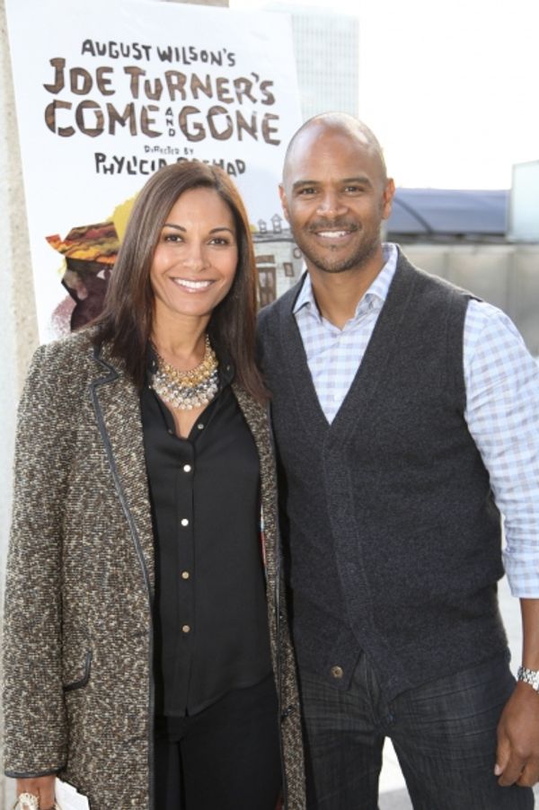 Salli Richardson-Whitfield and Dondre Whitfield Photo