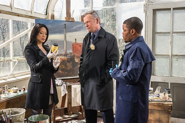 Lucy Liu, Aidan Quinn, Jon Michael Hill Photo