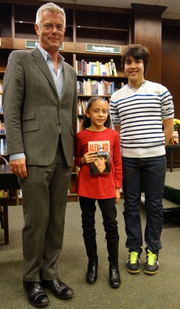 Stephen Daldry, Kimberly Moncada, Alex Ko Photo
