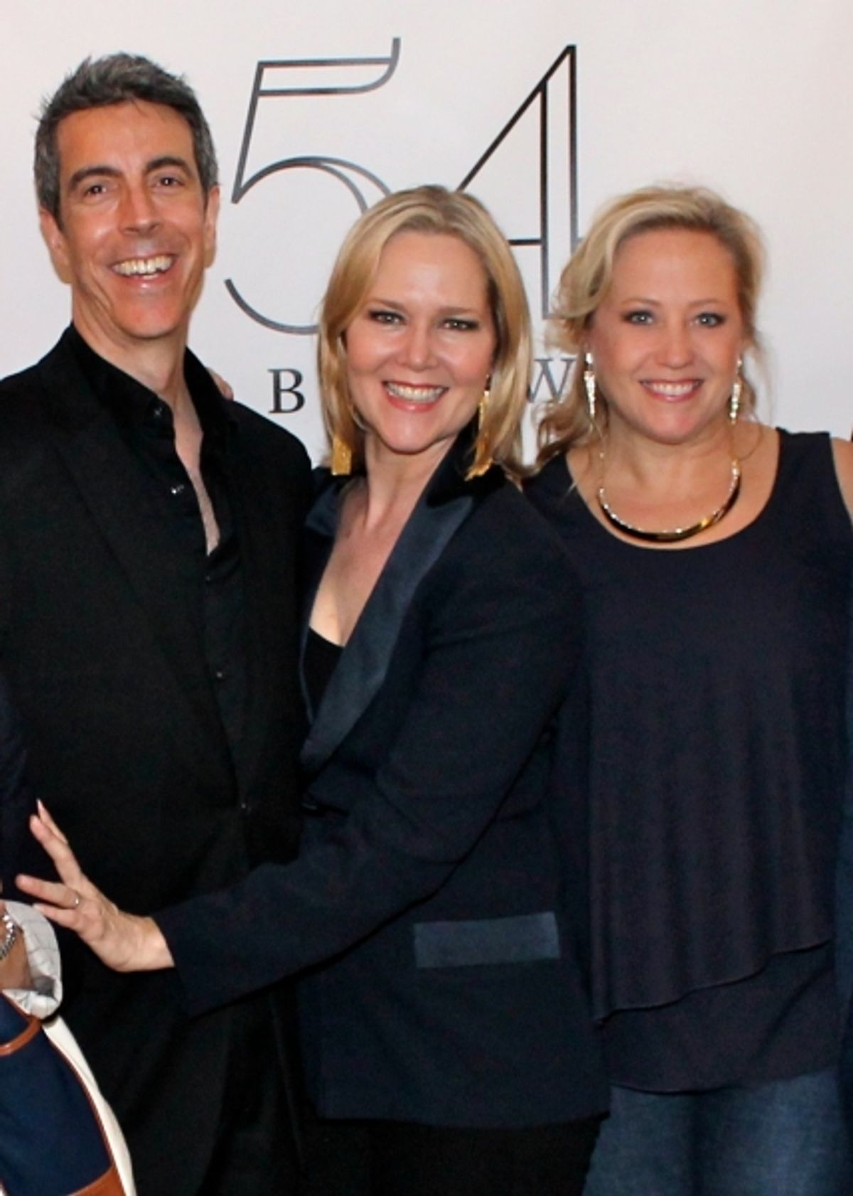 Joseph Thalken, Sally Wilfert, Rebecca Luker at 