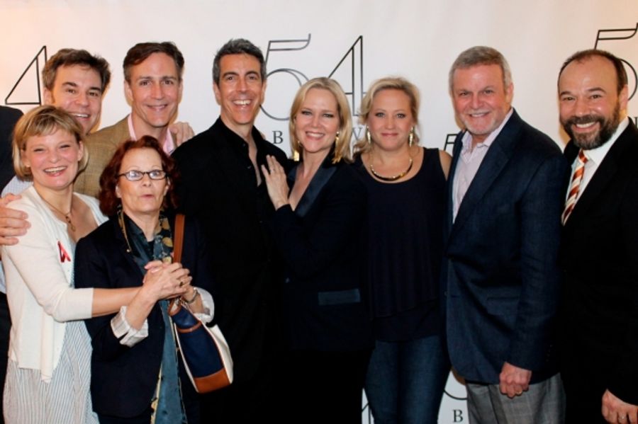 Photo Flash: Bernadette Peters, Danny Burstein and More Visit Rebecca Luker at 54 Below Image