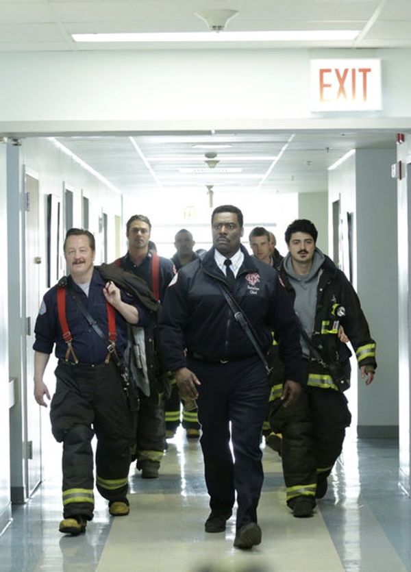 Christian Stolte, Taylor Kinney, Joe Minoso, Eamonn Walker, Jesse Spencer, Yuri Sarda Photo