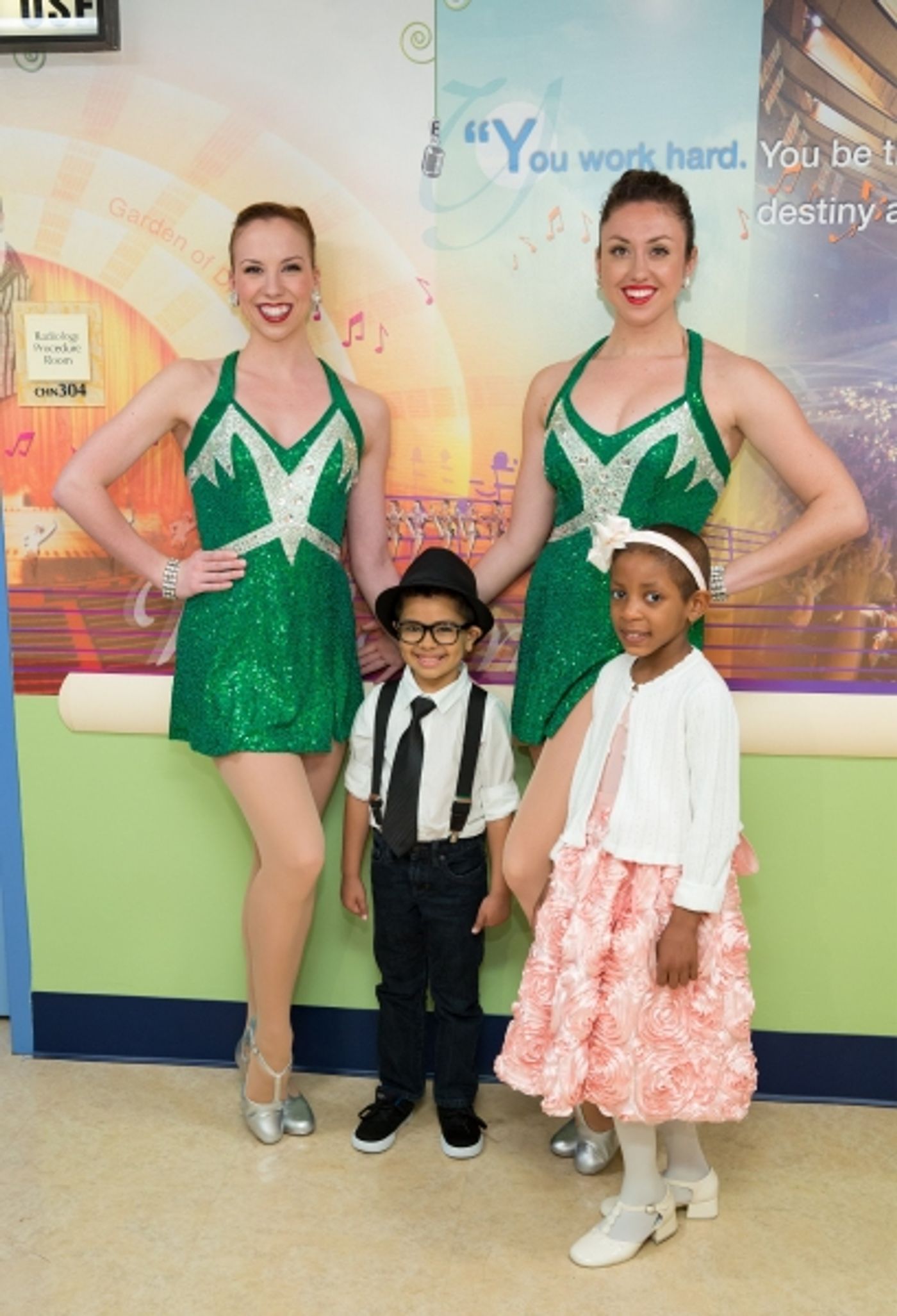 Photo Flash: Rockettes and More Join Garden of Dreams to Unveil Children's Hospital Renovations  Image
