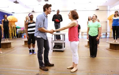 Nick Adams, Jessica Grove, Alan Mingo Jr. & Company Photo