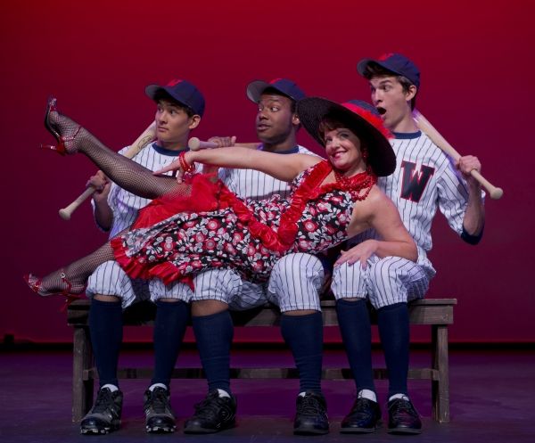 Brandon Gong, Remi Ferguson, and Jerris Ramirez get a load of Lola (Jen Wheatonfox) Photo