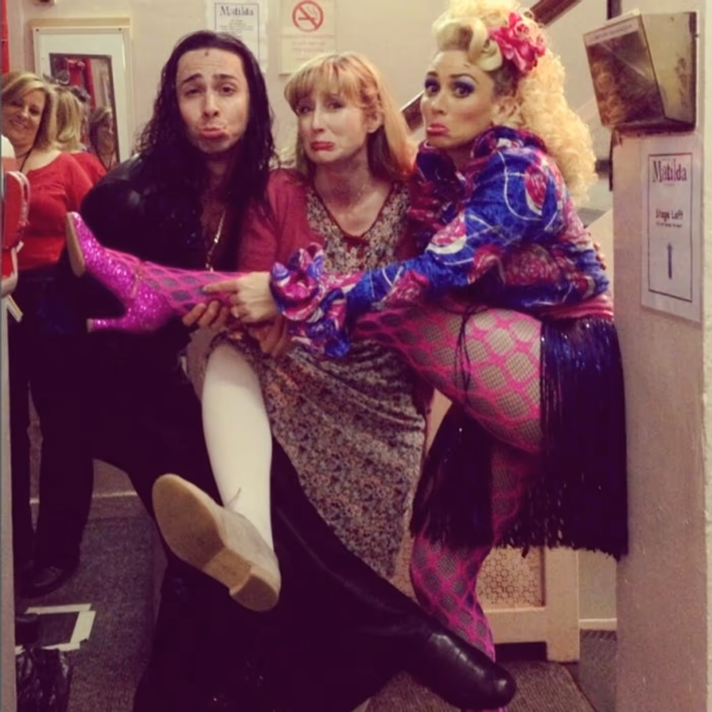 Photo Flash: Saturday Intermission Pics, May 11 - Mother's Day Edition with KINKY BOOTS, CHICAGO, NEWSIES and More! Image