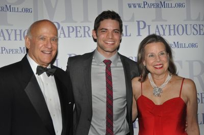 Howard Hirsch, Jeremy Jordan and Pamela Hirsch Photo