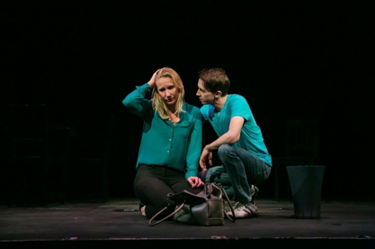 Janis Greim as Diana and Matthew Meckes as Gabe at 