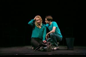 Janis Greim as Diana and Matthew Meckes as Gabe @ BroadwayWorld Janis Greim as Diana and Matthew Meckes as Gabe Photo