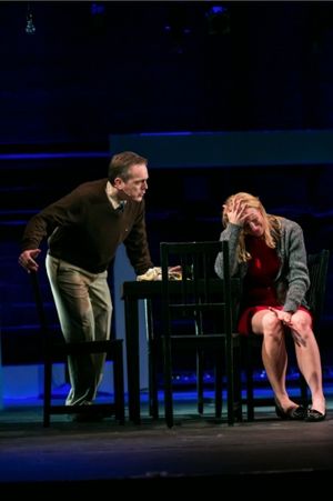 Michael Traupman as Dan and Janis Greim as Diana @ BroadwayWorld Michael Traupman as Dan and Janis Greim as Diana Photo