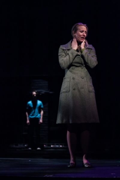 Janis Greim as Diana and Matthew Meckes as Gabe Photo