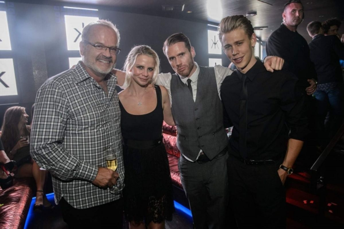 Kelsey Grammer, Kayte Walsh, Olivier, and Austin Butler at 