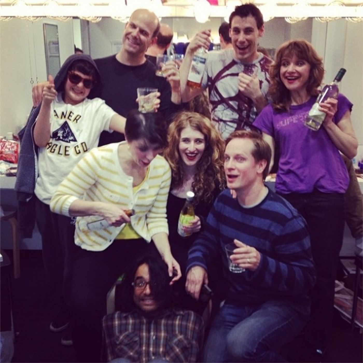 Photo Flash: Saturday Intermission Pics, May 11, Part 2 - Sweaty Saturday at MATILDA, ROCK OF AGES and More!  Image