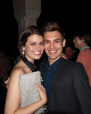 Kristen Lamoureux and Nick Adorno @ BroadwayWorld Kristen Lamoureux and Nick Adorno Photo