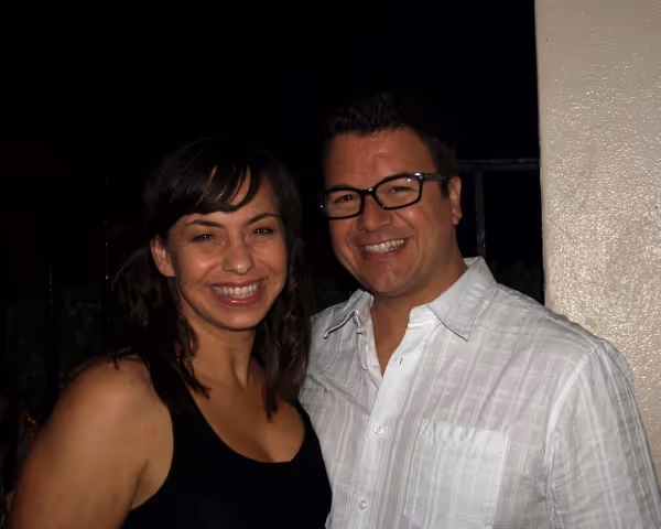 Darcie Roberts and Troy Magino Photo