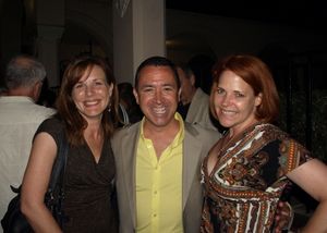 Kim Huber, Steven Glaudini, and Bets Malone @ BroadwayWorld Kim Huber, Steven Glaudini, and Bets Malone Photo