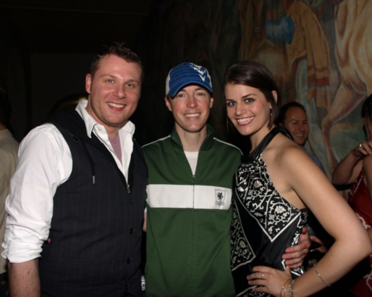 William Martinez, Allen Everman, and Kristen Lamoureux at 