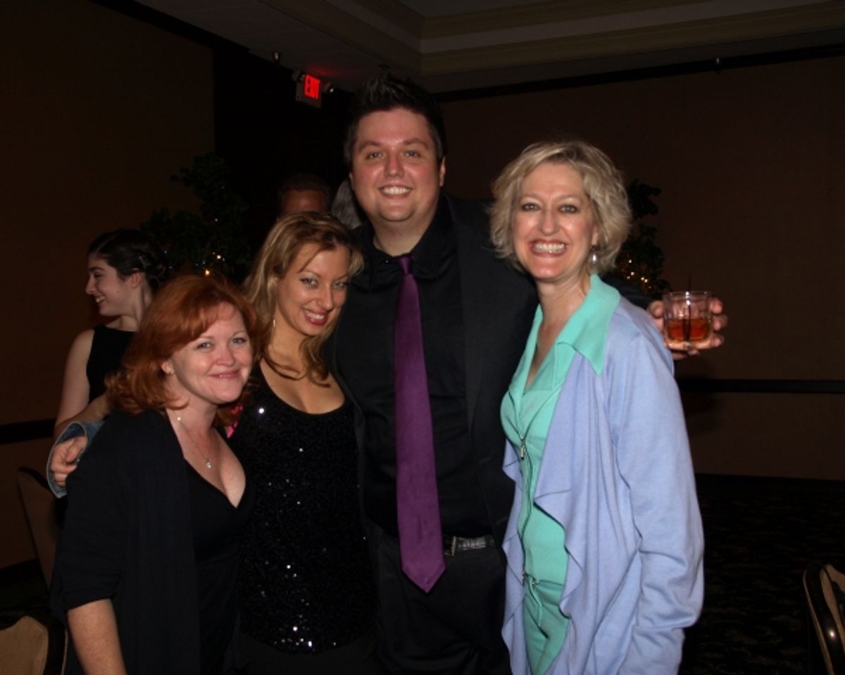 Shauna Markey, Jeanette Dawson, T.J. Dawson, and Tamara Zook at 