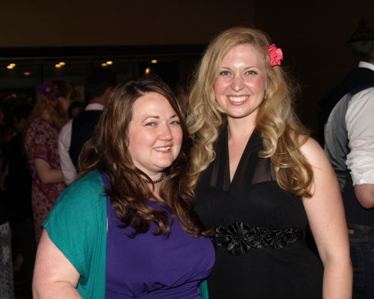 Kathy Deitch and Abby Bolin at 