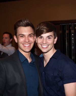 Nick Adorno and Zack Crocker @ BroadwayWorld Nick Adorno and Zack Crocker Photo