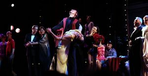 Randy Skinner, Karen Ziemba, Shonn Wiley, Kelli Barrett, Irina Dvorovento, Walter Bobbie, Christine Baranski with Ensemble @ BroadwayWorld Randy Skinner, Karen Ziemba, Shonn Wiley, Kelli Barrett, Irina Dvorovento, Walter Bob Photo