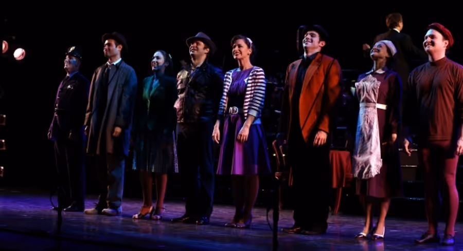 Photo Coverage: Inside the Closing Night Curtain Call of Encores! ON YOUR TOES Image