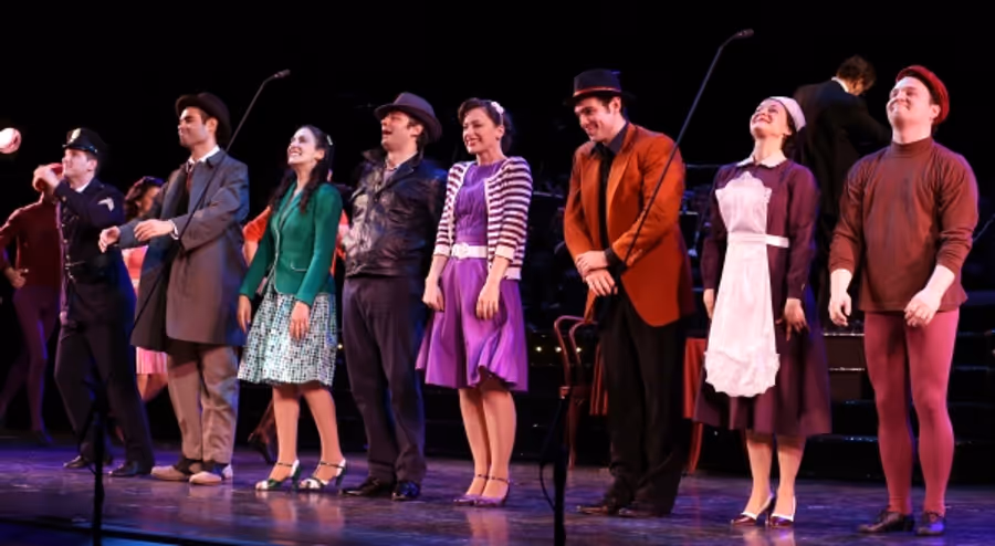 Photo Coverage: Inside the Closing Night Curtain Call of Encores! ON YOUR TOES Image
