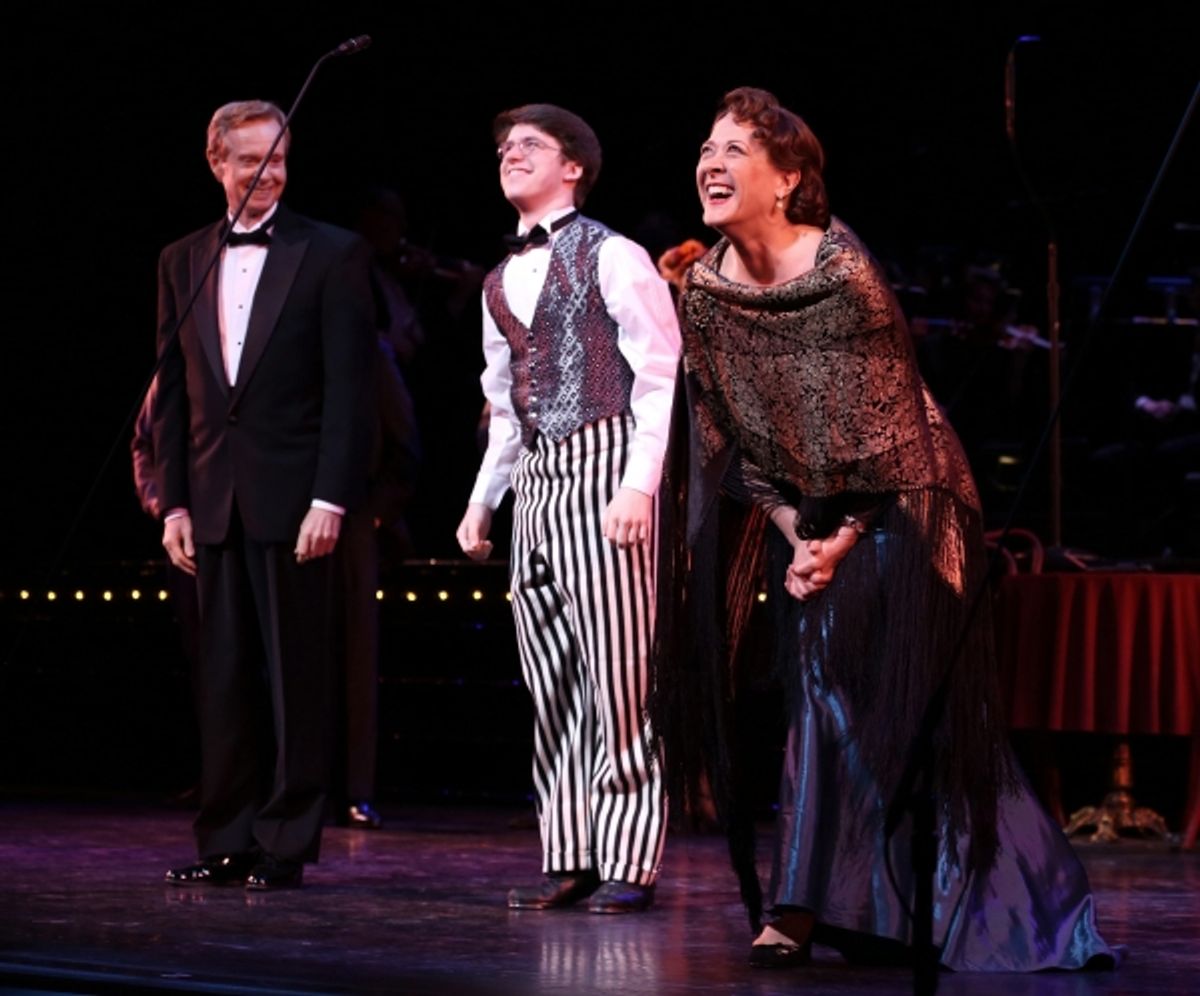 Randy Skinner, Dalton Harrod, Karen Ziemba  at 