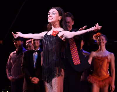 Shonn Wiley, Irina Dvorovenko with Ensemble Photo