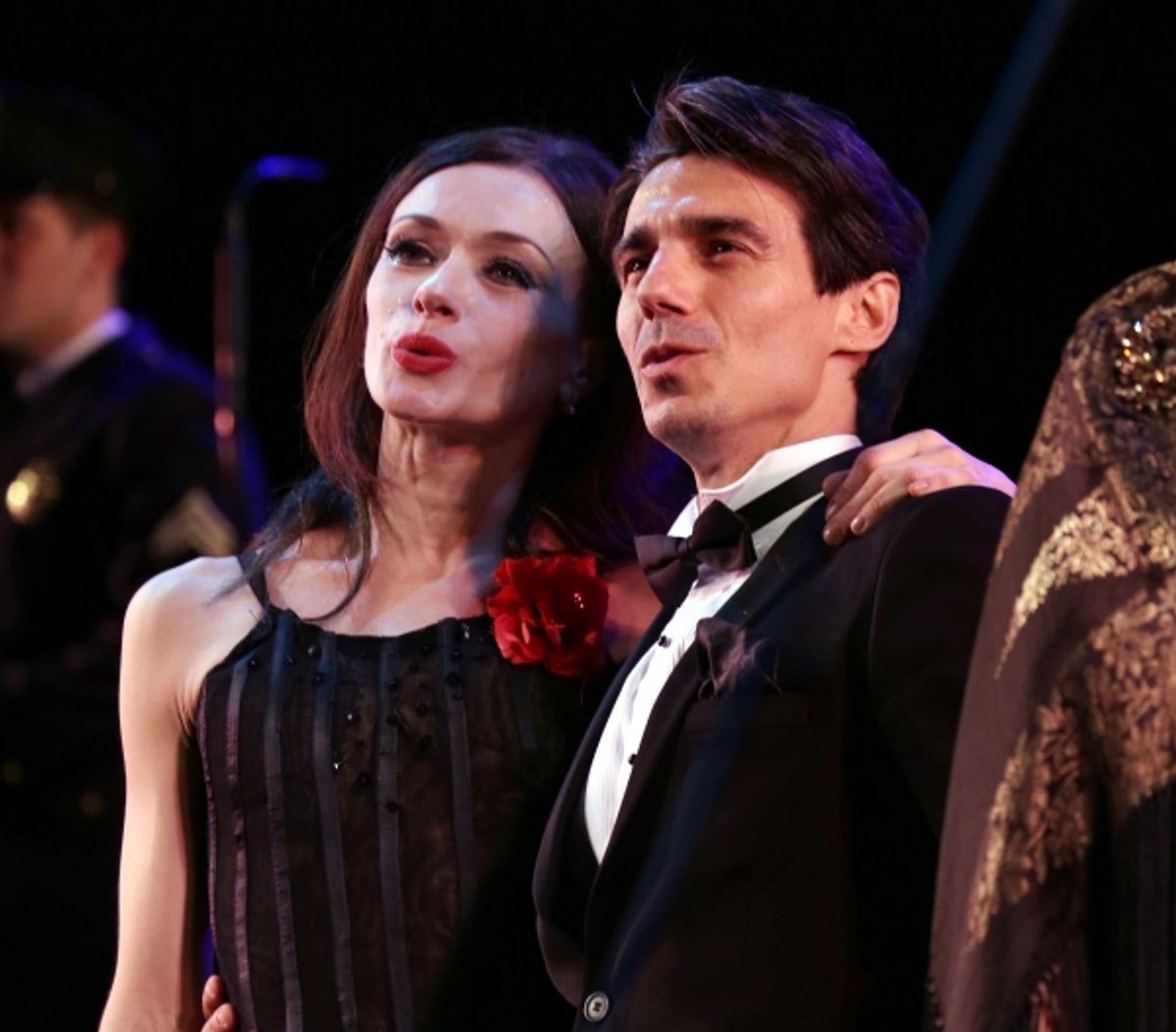 Irina Dvorovenko, Joaquin De Luz  at 